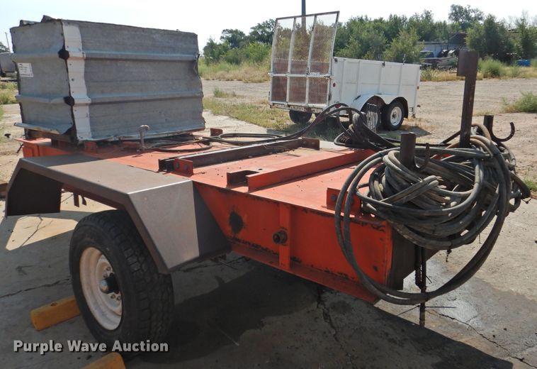 image for item DK2276 Shop built hydraulic pump trailer