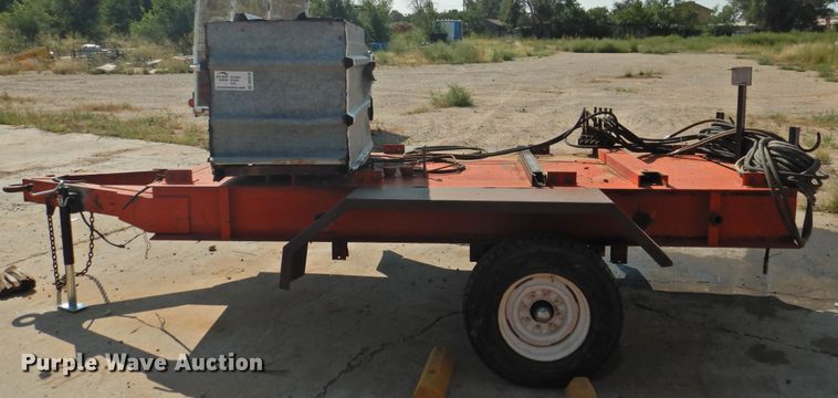 image for item DK2276 Shop built hydraulic pump trailer