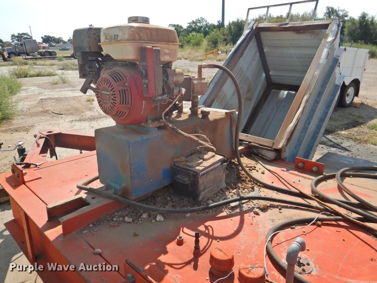 image for item DK2276 Shop built hydraulic pump trailer