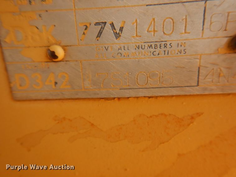 image for item DK2278 1974 Caterpillar D8K  dozer