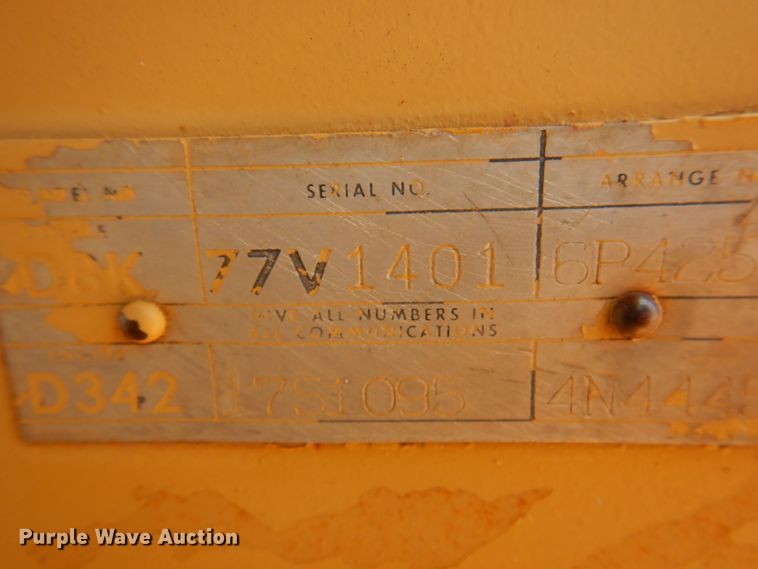 image for item DK2278 1974 Caterpillar D8K  dozer