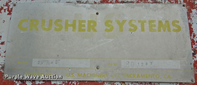 image for item DK2279 US Crusher Systems 30