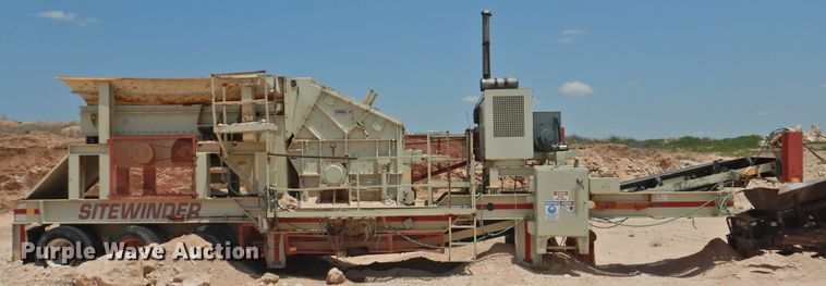 image for item DK2284 1997 Excel SiteWinder 10 crushing plant
