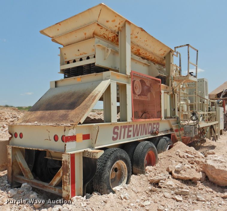 image for item DK2284 1997 Excel SiteWinder 10 crushing plant