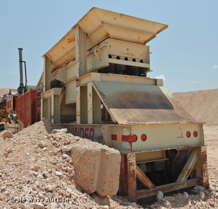 image for item DK2284 1997 Excel SiteWinder 10 crushing plant