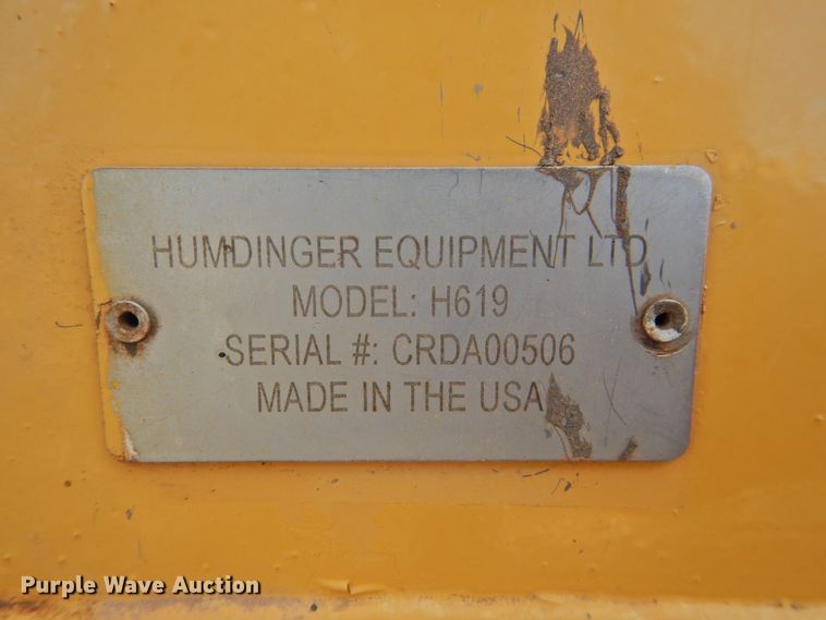 image for item DK2421 2008 Humdinger H619  scraper