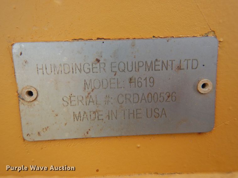 image for item DK2422 2008 Humdinger H619  scraper