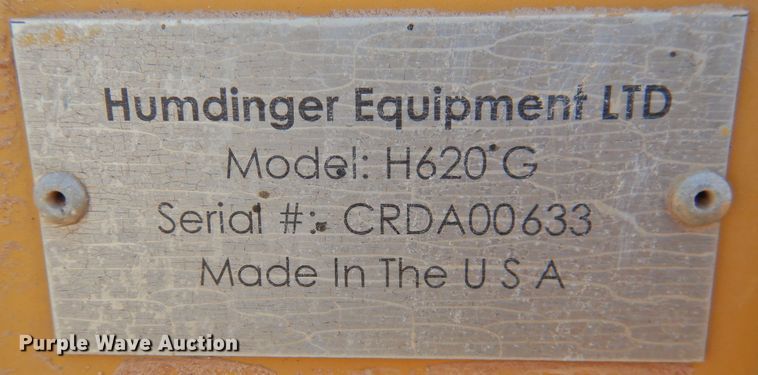 image for item DK2447 2014 Humdinger H620G  scraper