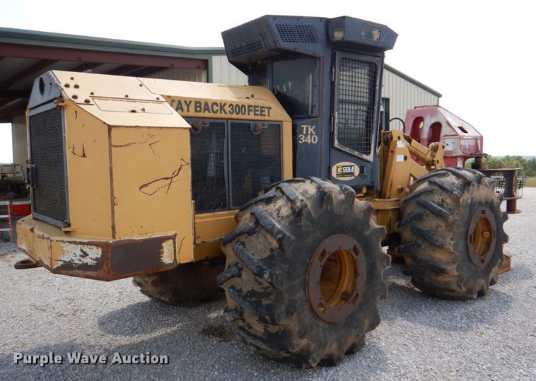 image for item DL0568 2005 Timberking TK340  feller buncher