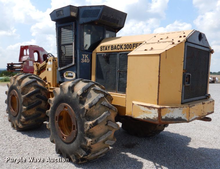 image for item DL0568 2005 Timberking TK340  feller buncher