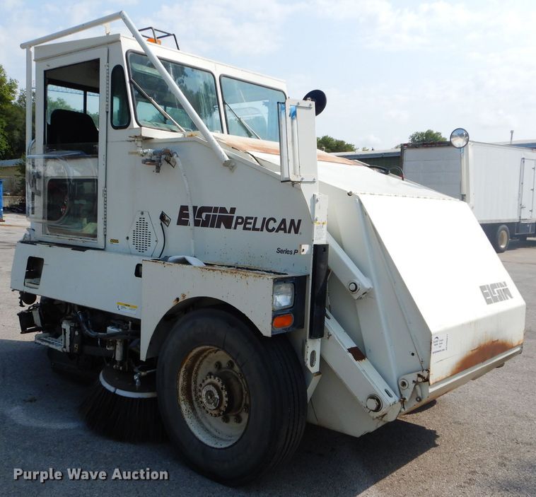 image for item DM0617 1996 Elgin P  street sweeper truck