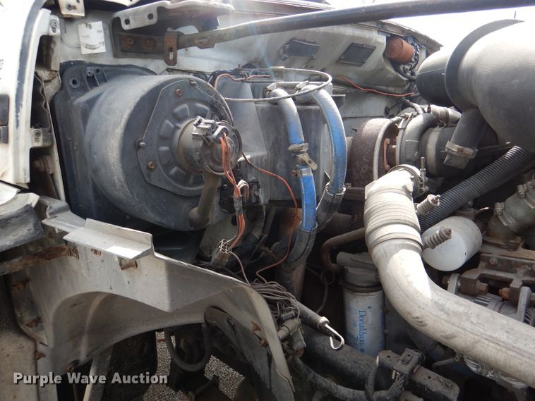 image for item DM1333 1994 Ford F800  crane truck