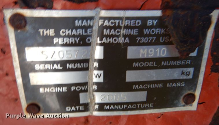 image for item DM1449 2005 Ditch Witch RT95  trencher