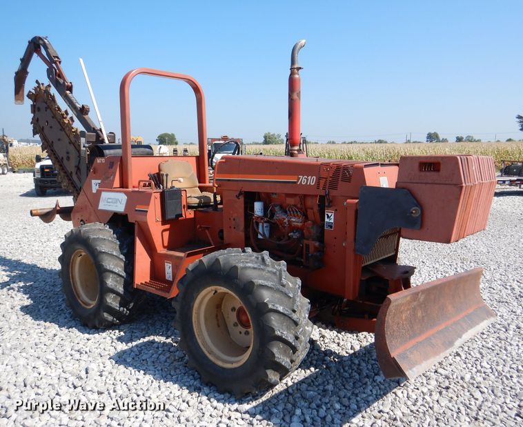 image for item DM1450 1998 Ditch Witch 7610  trencher