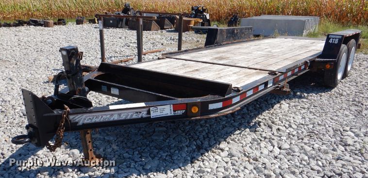 image for item DM1454 2015 Towmaster T-14TD  tilt deck equipment trailer