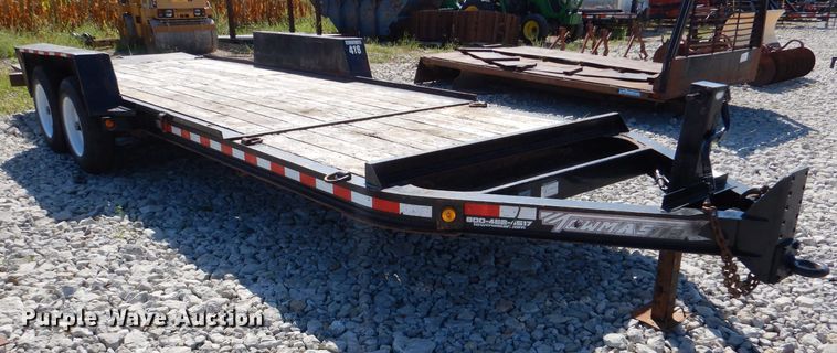 image for item DM1454 2015 Towmaster T-14TD  tilt deck equipment trailer