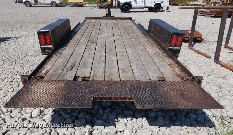 image for item DM1454 2015 Towmaster T-14TD  tilt deck equipment trailer