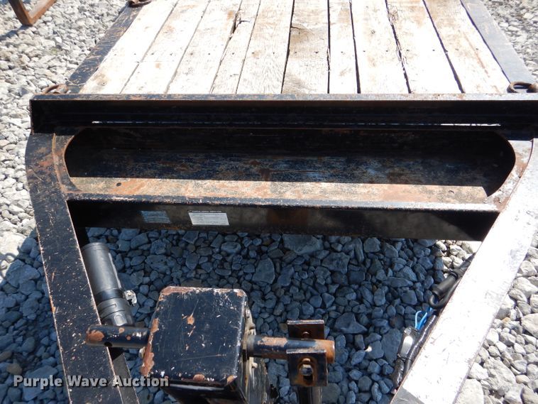 image for item DM1454 2015 Towmaster T-14TD  tilt deck equipment trailer