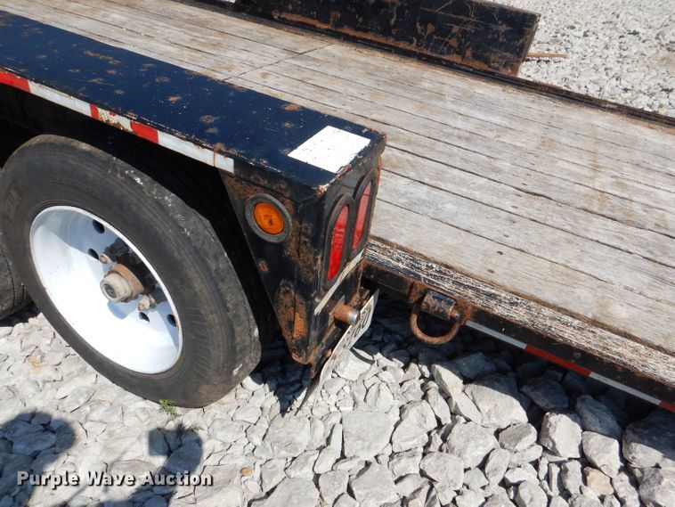 image for item DM1454 2015 Towmaster T-14TD  tilt deck equipment trailer