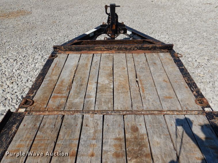 image for item DM1454 2015 Towmaster T-14TD  tilt deck equipment trailer