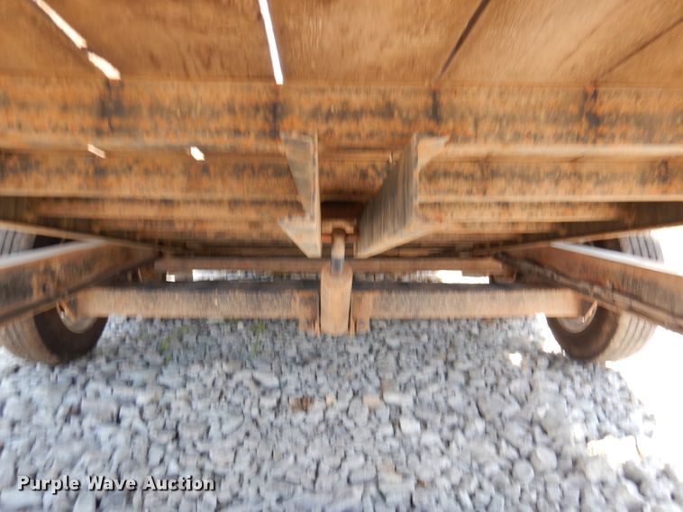 image for item DM1454 2015 Towmaster T-14TD  tilt deck equipment trailer