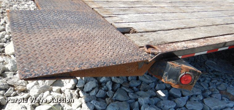 image for item DM1454 2015 Towmaster T-14TD  tilt deck equipment trailer