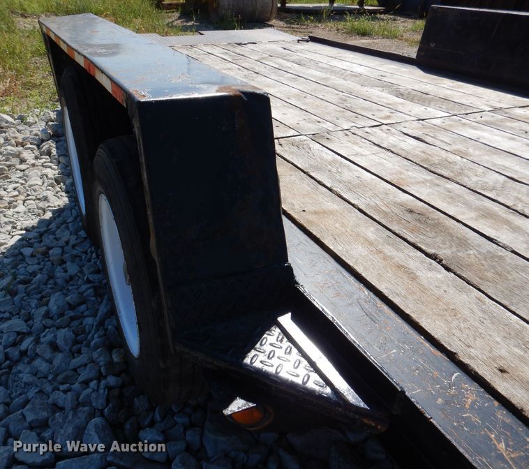 image for item DM1454 2015 Towmaster T-14TD  tilt deck equipment trailer