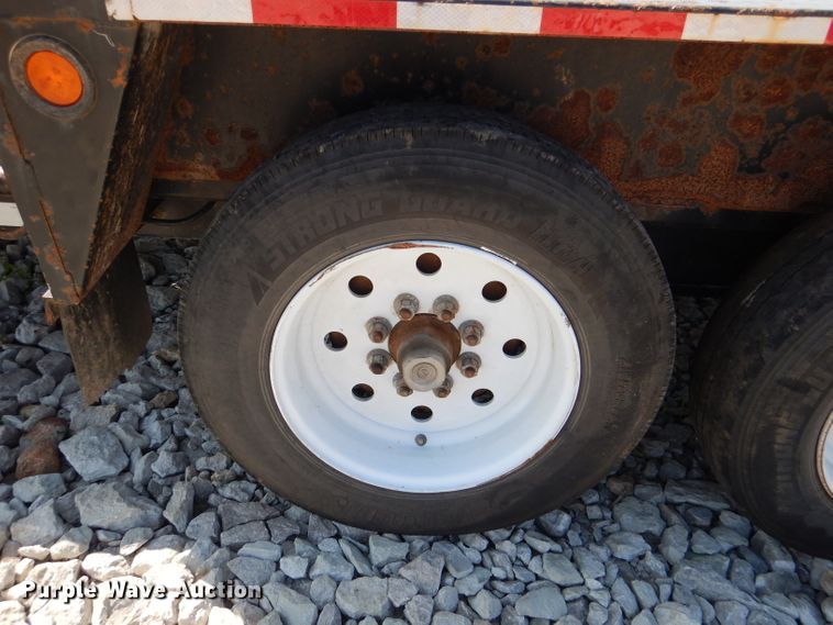 image for item DM1454 2015 Towmaster T-14TD  tilt deck equipment trailer