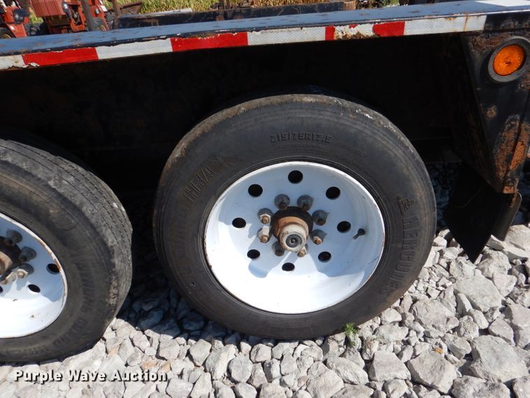 image for item DM1454 2015 Towmaster T-14TD  tilt deck equipment trailer