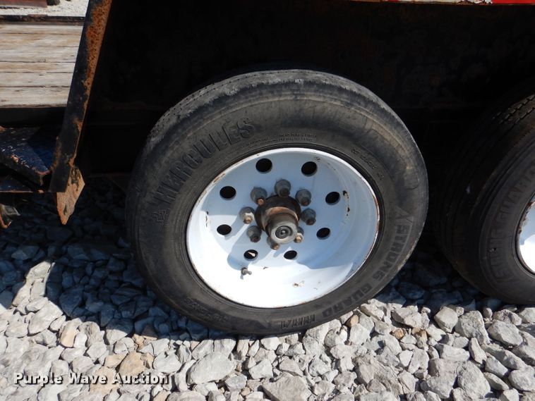 image for item DM1454 2015 Towmaster T-14TD  tilt deck equipment trailer