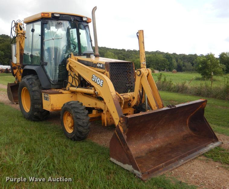 image for item DM3967 1997 John Deere 310E  backhoe