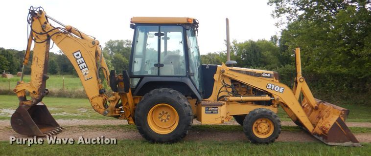 image for item DM3967 1997 John Deere 310E  backhoe