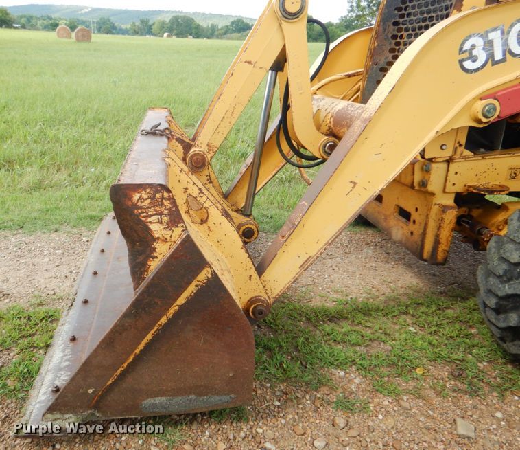 image for item DM3967 1997 John Deere 310E  backhoe