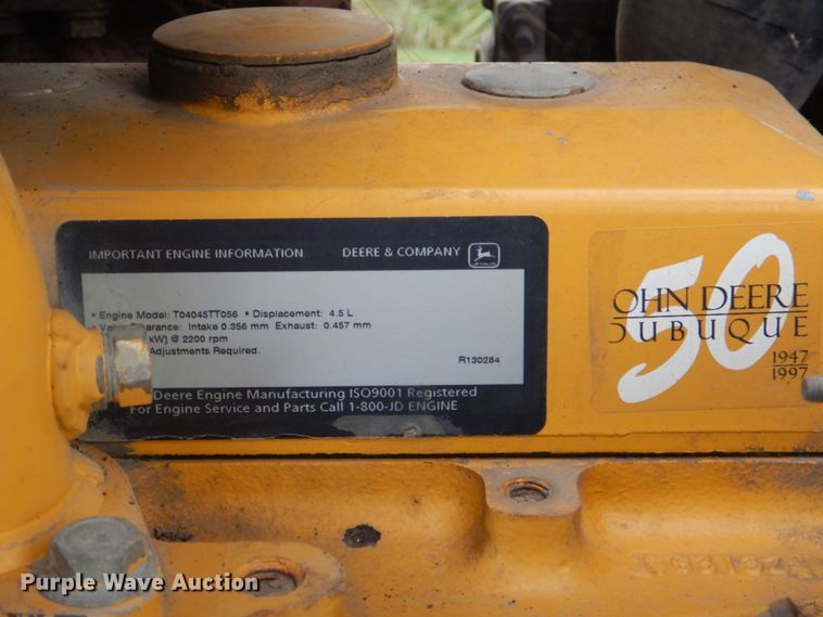 image for item DM3967 1997 John Deere 310E  backhoe