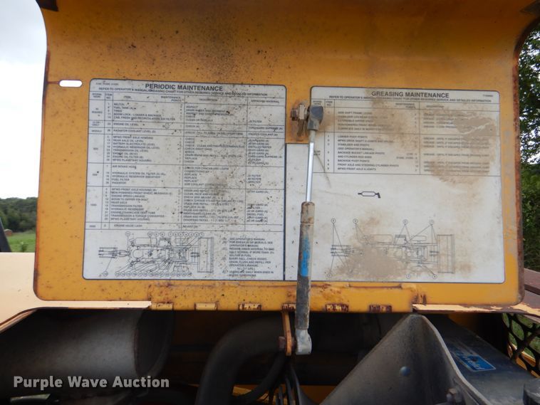 image for item DM3967 1997 John Deere 310E  backhoe