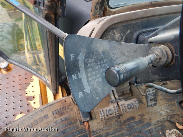 image for item DM3967 1997 John Deere 310E  backhoe