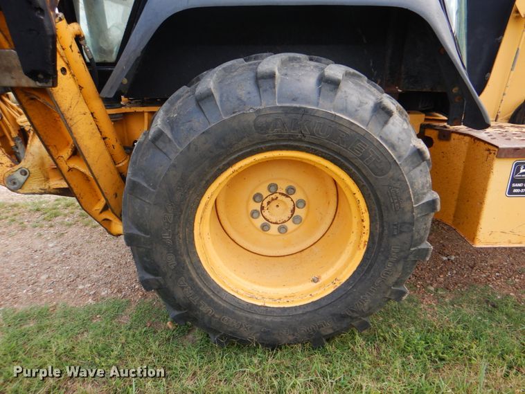 image for item DM3967 1997 John Deere 310E  backhoe