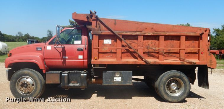 image for item DM3985 1999 Chevrolet C7500  dump truck