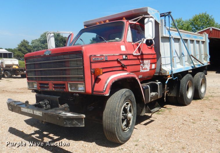 image for item DM3986 1989 Chevrolet Kodiak C70  dump truck