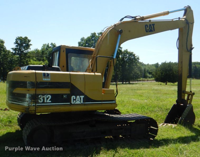 image for item DM3987 1994 Caterpillar 312  mini excavator