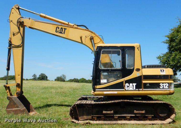 image for item DM3987 1994 Caterpillar 312  mini excavator