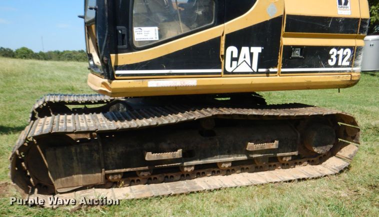 image for item DM3987 1994 Caterpillar 312  mini excavator