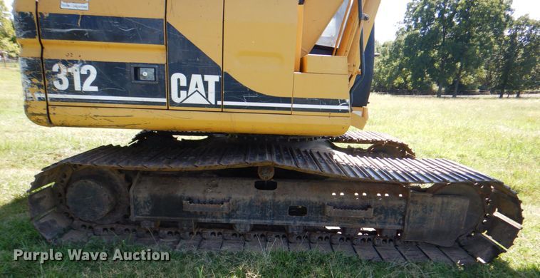 image for item DM3987 1994 Caterpillar 312  mini excavator
