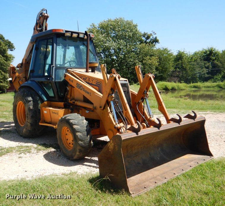 image for item DM3988 Case 590 Super L  industrial tractor