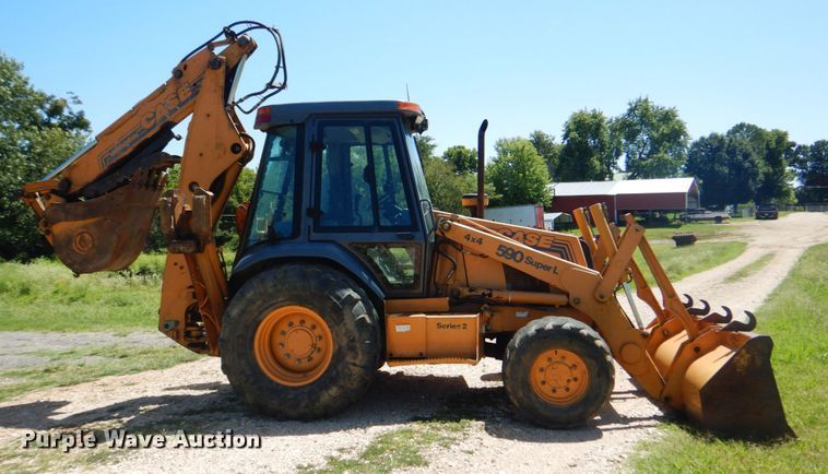 image for item DM3988 Case 590 Super L  industrial tractor