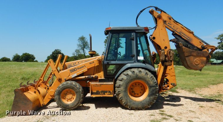 image for item DM3988 Case 590 Super L  industrial tractor