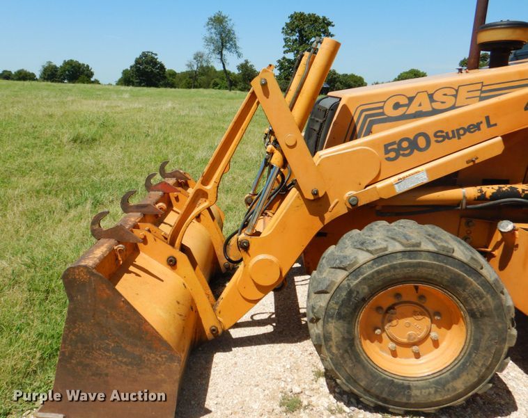 image for item DM3988 Case 590 Super L  industrial tractor