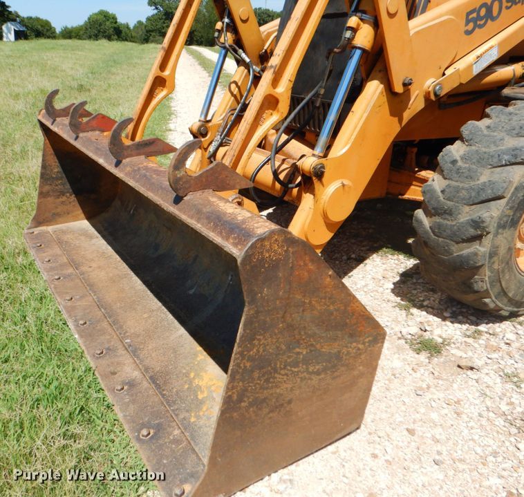 image for item DM3988 Case 590 Super L  industrial tractor