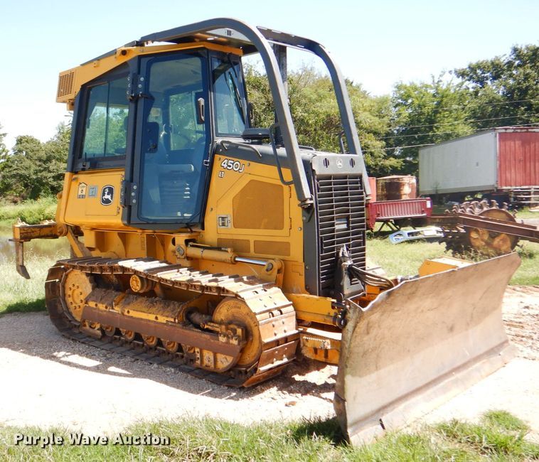 image for item DM3989 2013 John Deere 450J LT  dozer