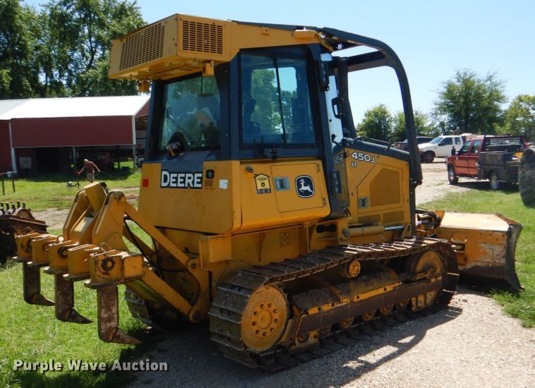 image for item DM3989 2013 John Deere 450J LT  dozer